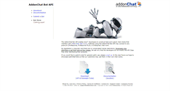 Desktop Screenshot of bot.addonchat.com